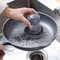 حار بيع صابون المطبخ الاستغناء عن فرشاة طبق النخيل مع موزع PET وكرة سلكية