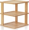 مخزن خشبية قائمة ، مطبخ سطح مكتب رف الزاوية 10x10x11.5 بوصة