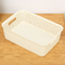سلة تخزين بلاستيكية منسوجة مقاومة للتأثير لمطبخ الحمام