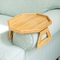 خشب البامبو 13 &quot;X 10.5&quot; مشبك طاولة صوفا على التصميم