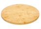 لوح تقطيع بيتزا دائري من خشب البامبو للمطبخ بقطر 30 سم