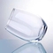 أكواب مياه شرب شفافة خالية من الرصاص أكواب بيض زجاج 420 مللي